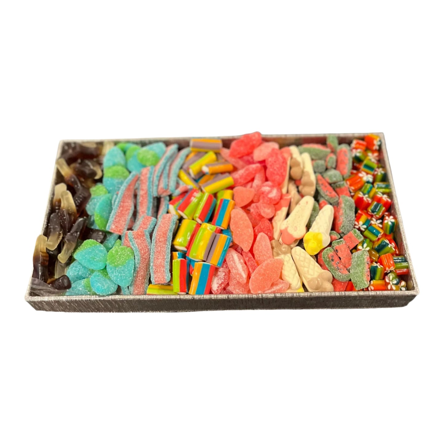 1 Section Rectangular tray (gold)