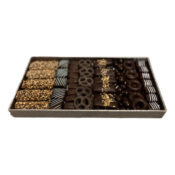 1 Section Rectangular tray (gold)