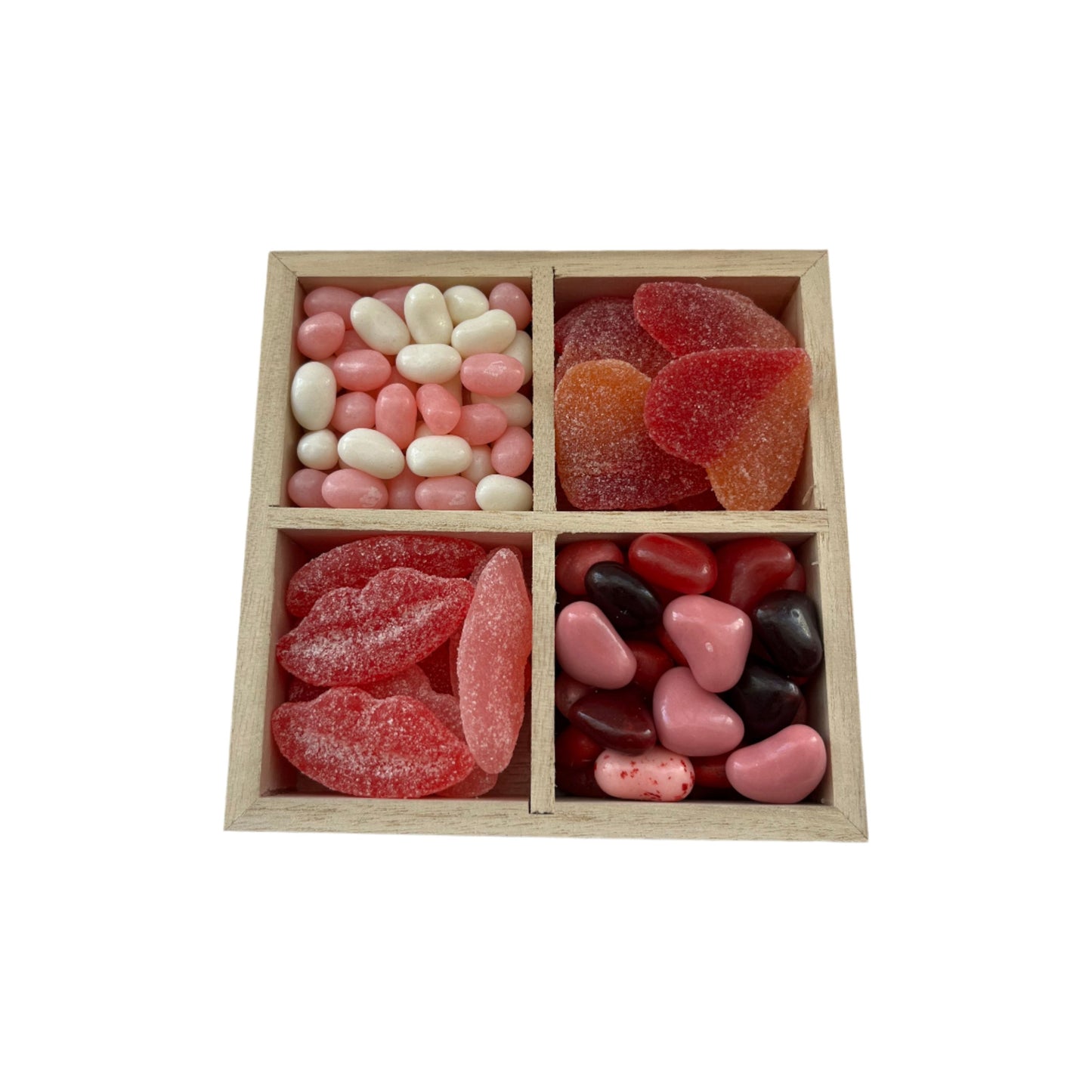 7" Four Section square tray