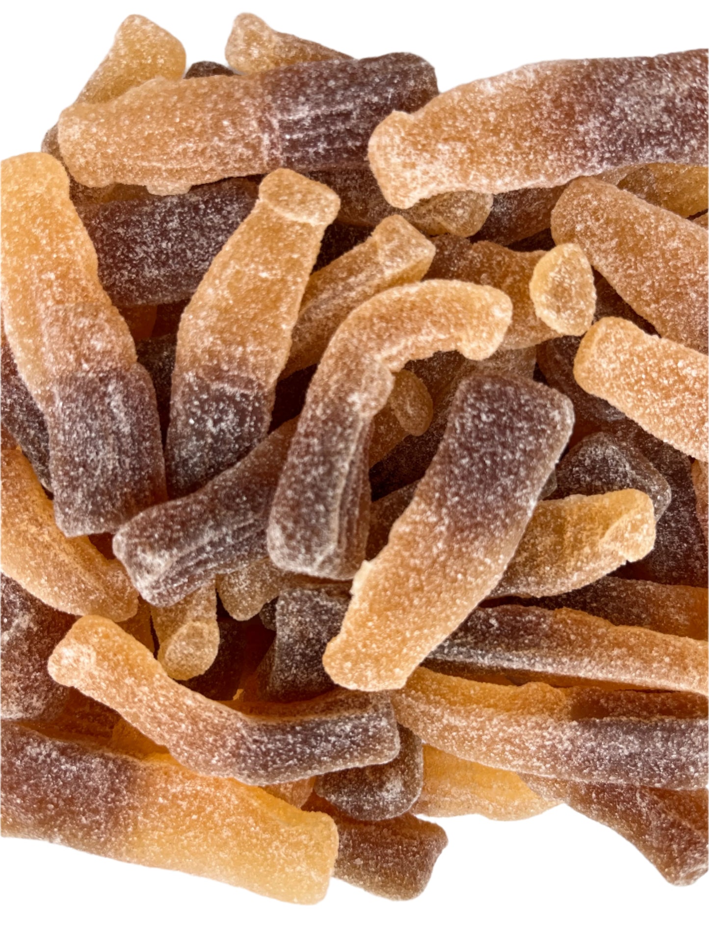 Sugared Cola Bottle gummies
