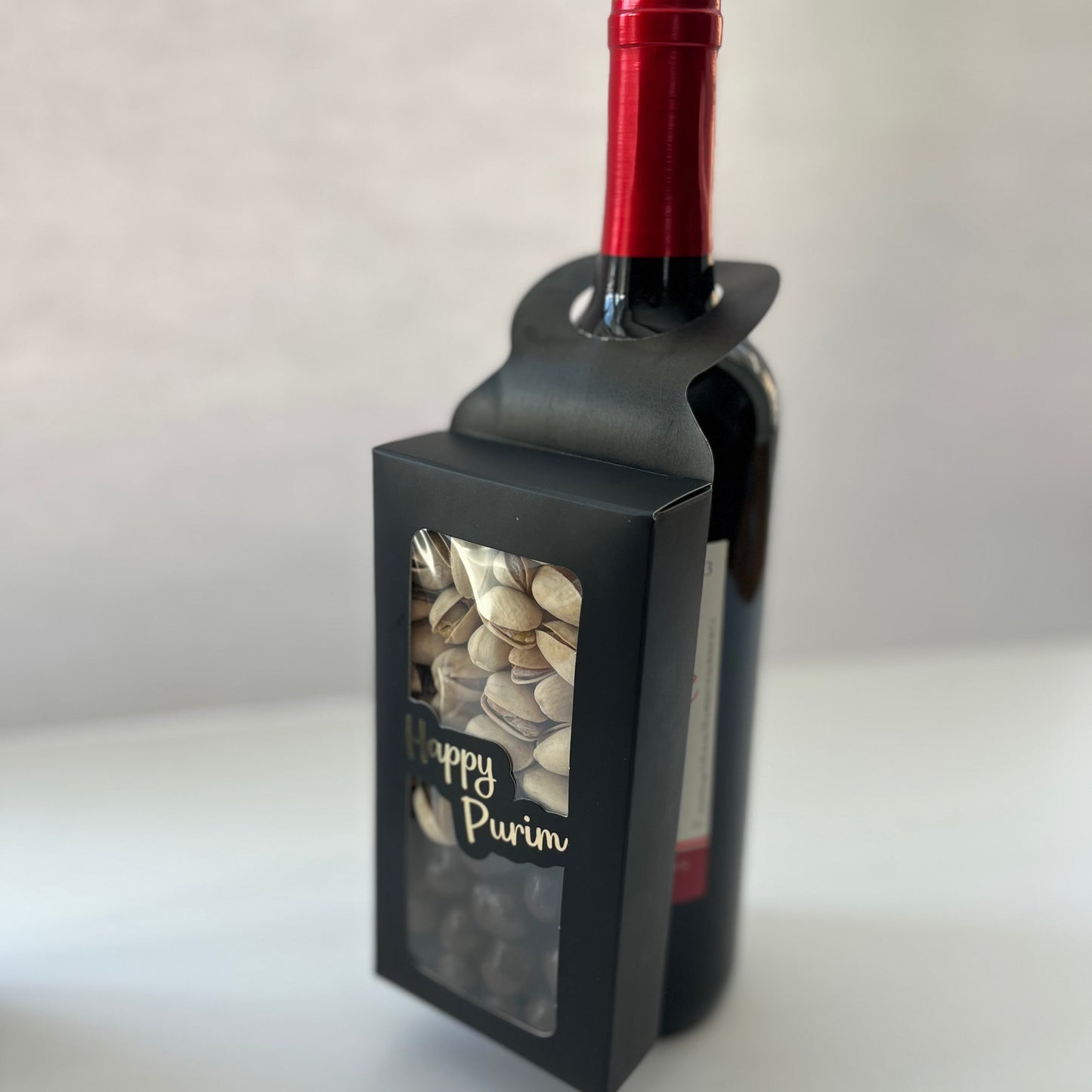 Semi-Sweet Red with Chocolate & Nuts Gift Set