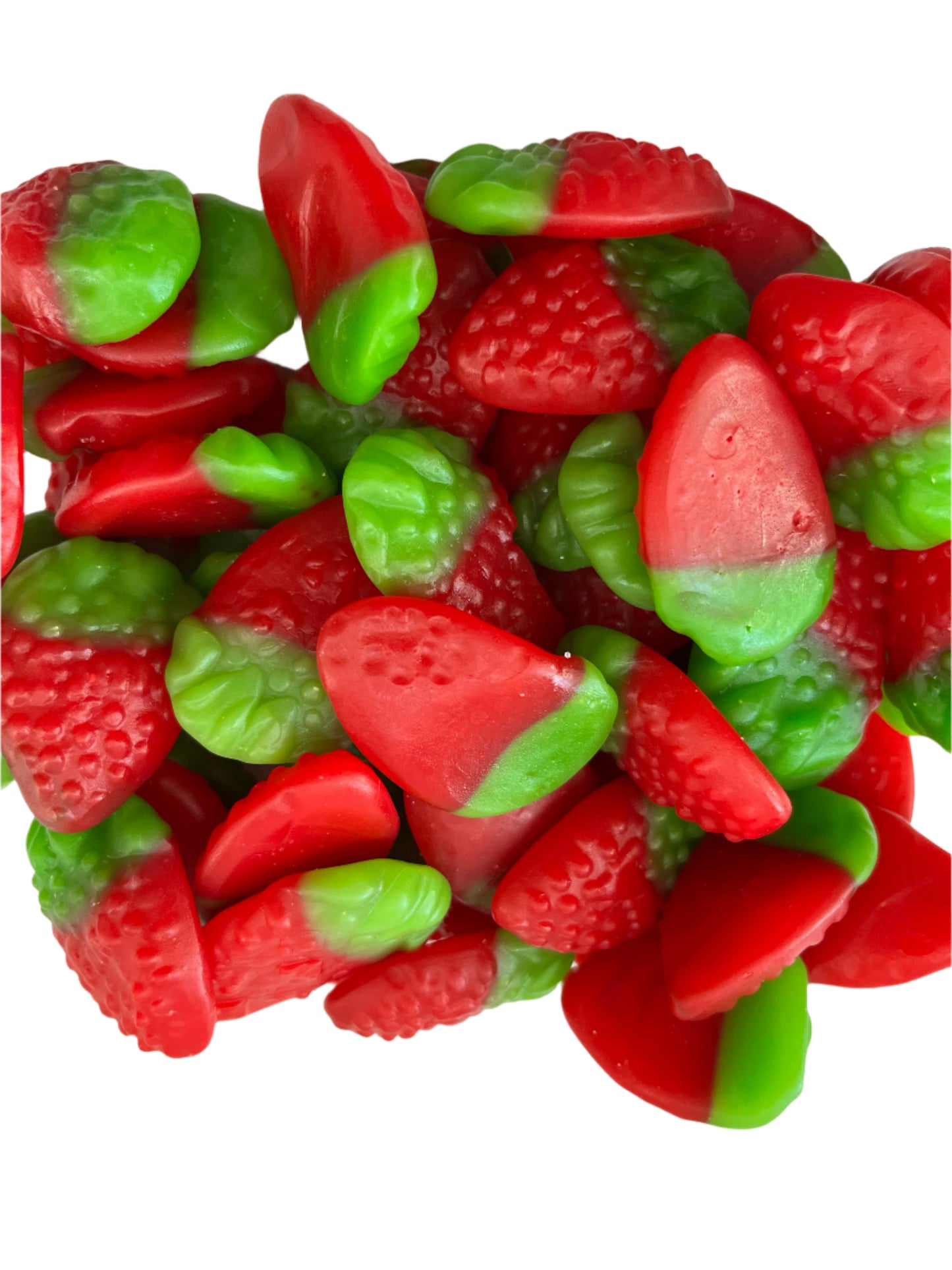 Clear Wild Strawberry Gummies