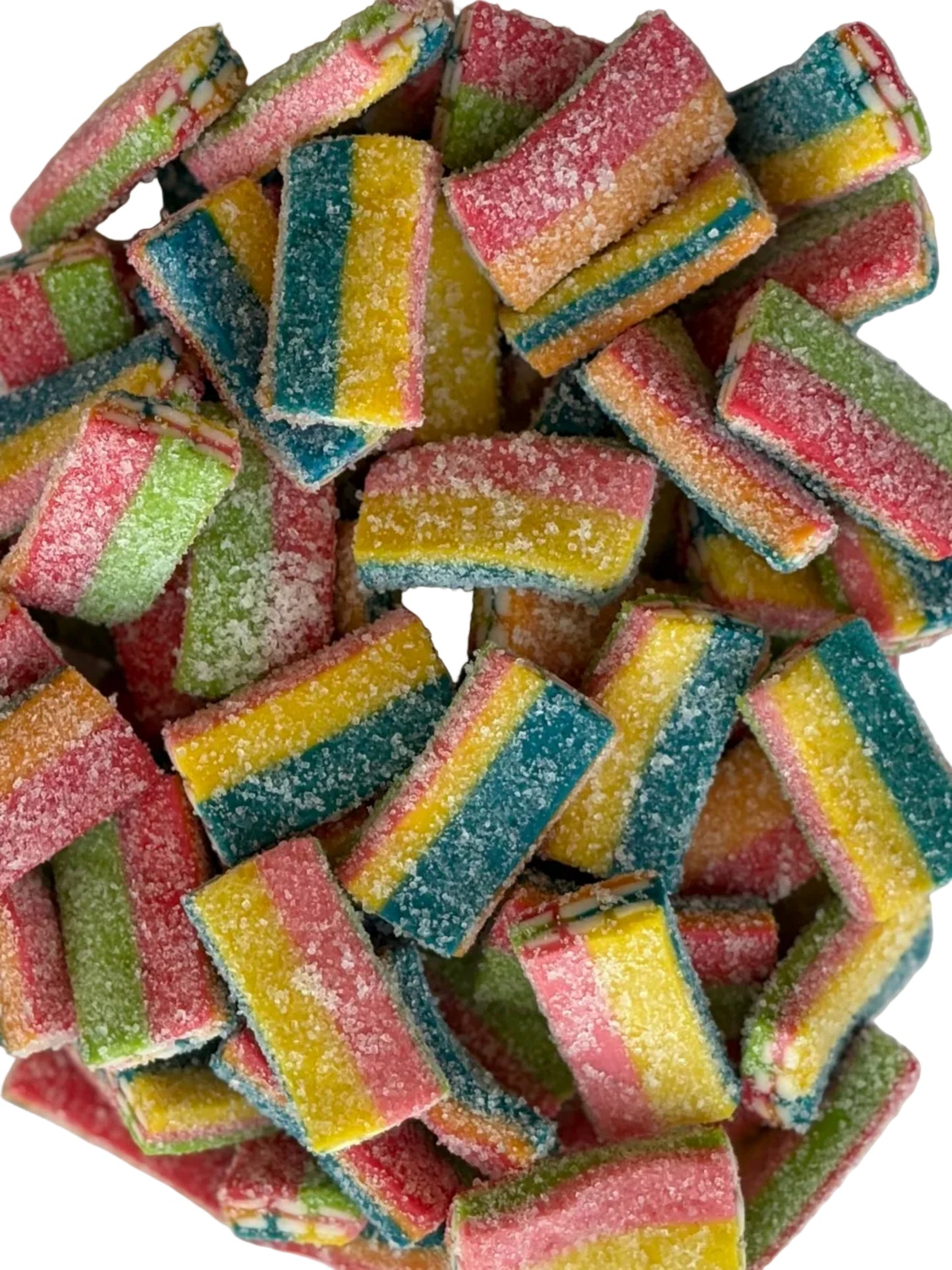 Sour Rainbow 6 Color Bricks