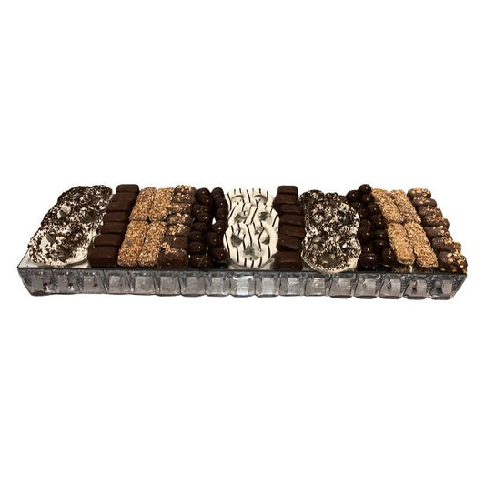Mirrored Gem Chocolate Platter